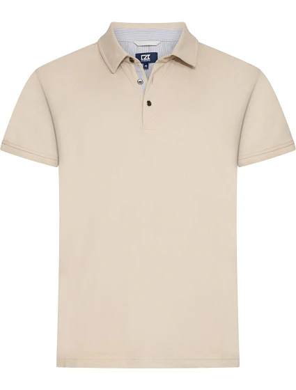 Cutter & Buck Advantage Premium Polo M Pánske piqué polo 68.4420 béžové