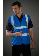 Bezpečnostná vesta Yoko HVW 100 Hi-Vis 79.W100 sapphire Bezpečnostná vesta Yoko HVW 100 Hi-Vis 79.W100 sapphire