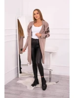 Dámsky kardigán - béžový