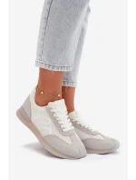 Sneakersy Dámské sportovní Bílá-Šedá Tarlisse