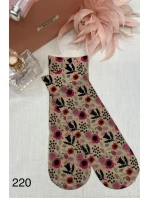 Dámske vzorované ponožky Magnetism lycra 20 den