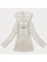Dámska prešívaná bunda s kapucňou J Style (16M9238-280)