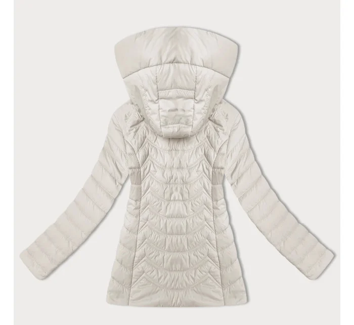 Dámska prešívaná bunda s kapucňou J Style (16M9238-280)