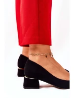 Semišové lodičky Lewski model 21571536 Černé - Boto