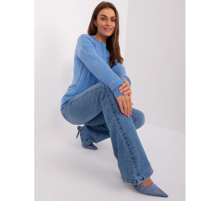 Sweter AT SW model 18884702 niebieski - FPrice