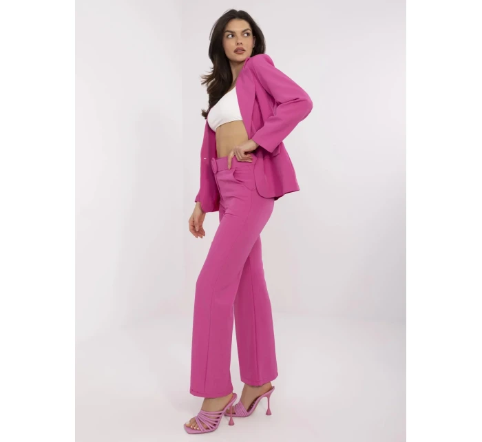 DHJ nohavice SP 18737.08 fuchsiová