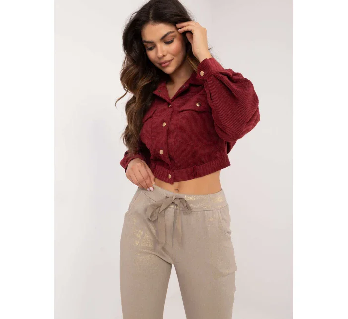 Kalhoty DHJ SP model 20567190 béžové - FPrice Kalhoty DHJ SP model 20567190 béžové - FPrice