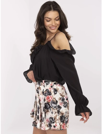 Blúzka MI BZ 26600.85 čierna Blúzka MI BZ 26600.85 čierna