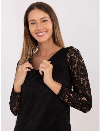 Šaty MI SK A1418.36 čierne Šaty MI SK A1418.36 čierne