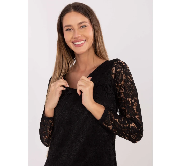 Šaty MI SK A1418.36 čierne Šaty MI SK A1418.36 čierne