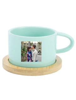 Personalizovaný keramický hrníček Makronka s fotografií 