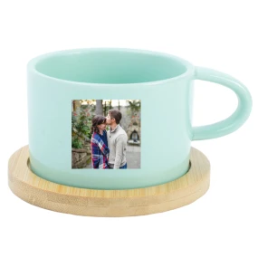 Personalizovaný keramický hrníček Makronka s fotografií 