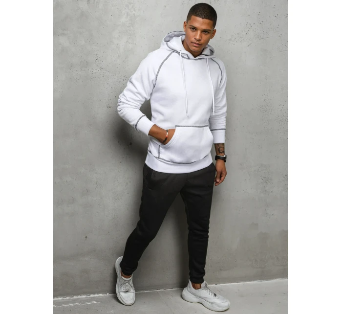 Pánská bílá mikina Dstreet model 21967203 - FashionStreet