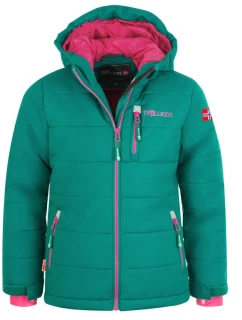 Dětská zimní lyžařská bunda  Snow Jacket XT s kapucí zelená model 22051376 - Trollkids