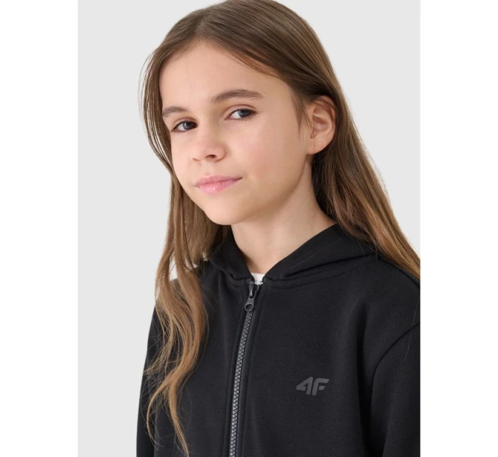 Dívčí mikina s kapucí model 21435818 - 4F