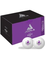 JOOLA MAGIC ABS 72 KS LOPTIČIEK NA STOLNÝ TENIS BIELY
