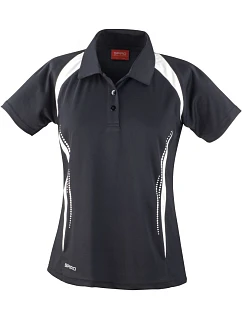 S Dámské piqué polo 29. black/white model 22426343 - Spiro