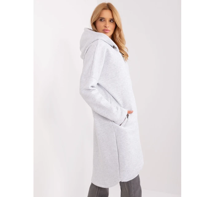 Mikina RV BL 4858 1.99P svetlo šedá