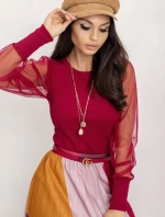 Blúzka RV BZ 5192.16 bordová