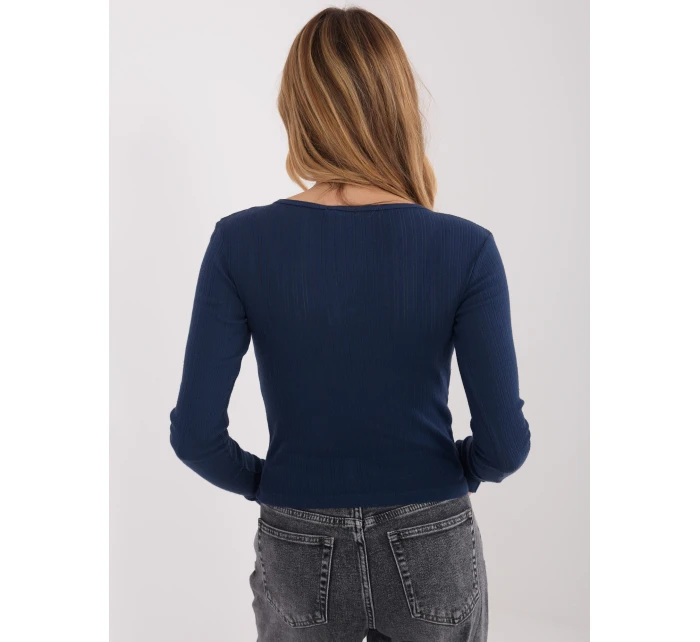Blúzka WT BZ A1158.13 tmavomodrá