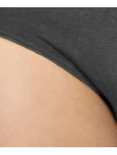 Pánské bambusové slipy ATLANTIC 2Pack - tmavě šedé