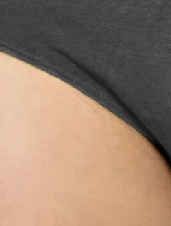 Pánské bambusové slipy ATLANTIC 2Pack - tmavě šedé