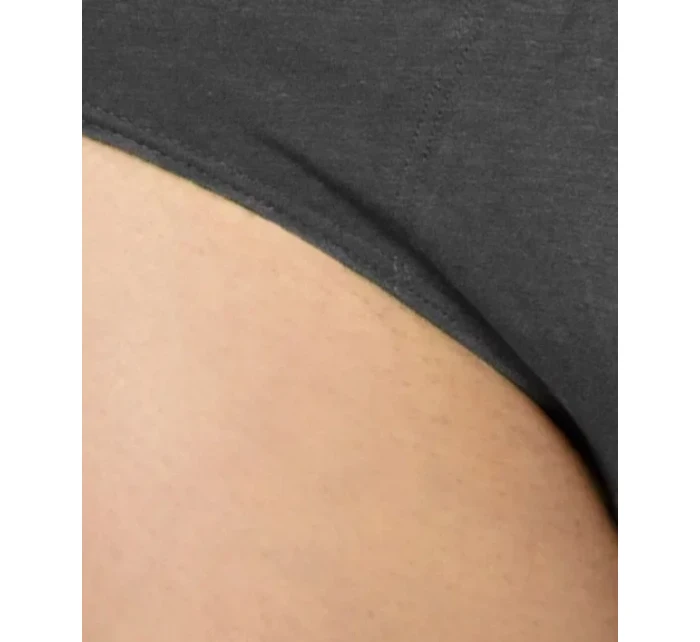 Pánské bambusové slipy ATLANTIC 2Pack - tmavě šedé