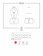 košilka mise model 5705348 - Obsessive košilka mise model 5705348 - Obsessive