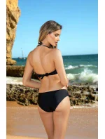 Dvojdielne plavky Elena 50/G čierno-strieborné - Etna