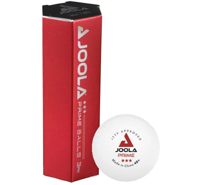 JOOLA PRIME LOPTIČKY NA STOLNÝ TENIS 3KS BIELE