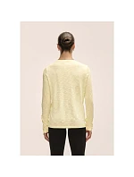 Dámske tréningové tričko Casall Soft Texture Long Sleeve, žlté