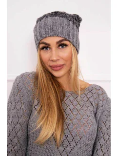 Čepice Paris z tmavě model 18750777 - K-Fashion