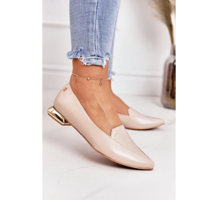 Mokasíny Na   Béžová model 21546493 - Laura Messi