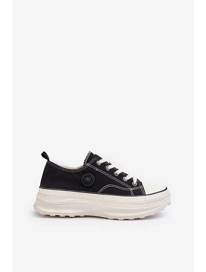 Dámské tenisky na masivní podrážce Big Star model 21653751 Černé - Big Star Shoes Dámské tenisky na masivní podrážce Big Star model 21653751 Černé - Big Star Shoes