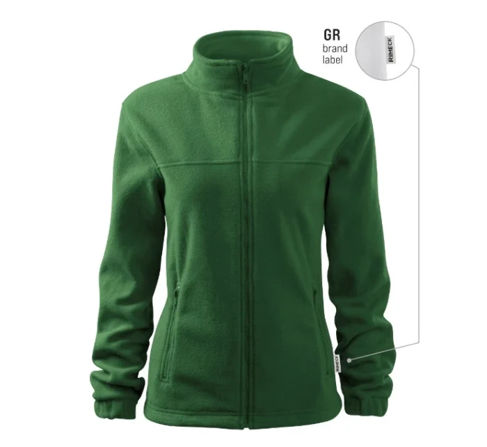 Dámska fleecová bunda bottle green 06 (značka)