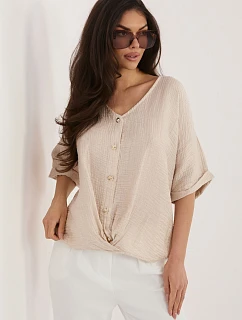 Košeľa s krátkym rukávom model 226471 Taliansko Moda