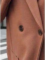 Dámský dlouhý velbloudí kabát oversize Dstreet model 21981928 - FashionStreet