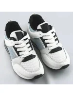 Biele dámske športové topánky (P-67)