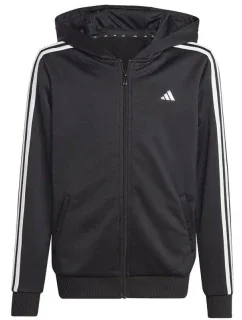 Detská mikina Tr-Es 3 Stripes Hoody Jr HY1102 - ADIDAS