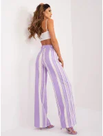 Nohavice DHJ SP 5077.27 svetlo fialová
