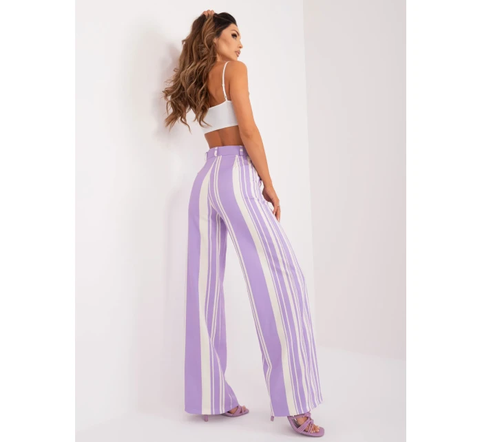 Nohavice DHJ SP 5077.27 svetlo fialová