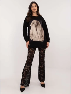 MI BL mikina M4087.17X čierna