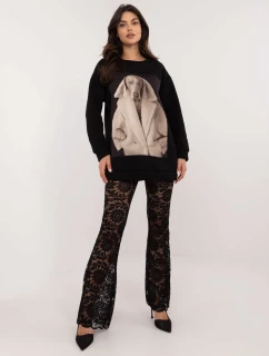 MI BL mikina M4087.17X čierna