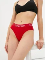 Dámske nohavičky s vysokým pásom QF6718E - XMK - Červená - Calvin Klein Dámske nohavičky s vysokým pásom QF6718E - XMK - Červená - Calvin Klein