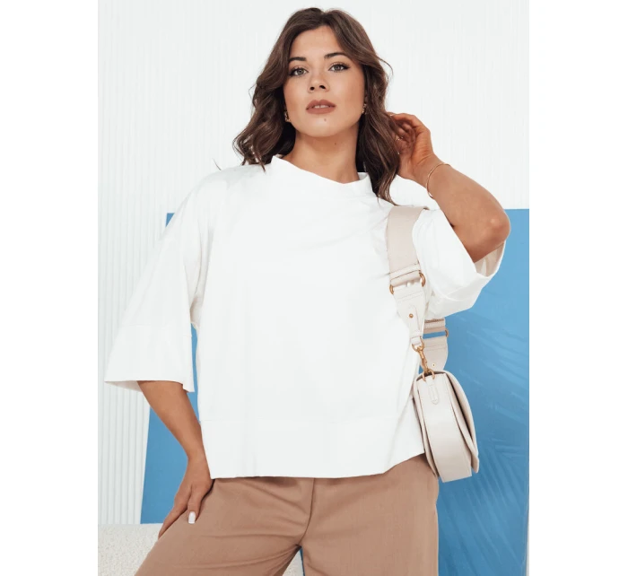 Dámska blúzka CHARMA ecru FashionStreet RY2476