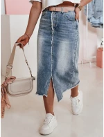 Dámská džínová midi sukně Dstreet model 21983405 - FashionStreet Dámská džínová midi sukně Dstreet model 21983405 - FashionStreet