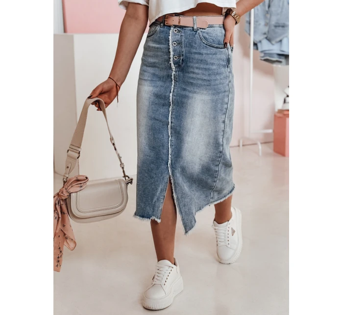 Dámská džínová midi sukně Dstreet model 21983405 - FashionStreet Dámská džínová midi sukně Dstreet model 21983405 - FashionStreet