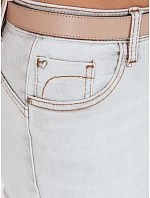 Dámské úzké džíny šedé Dstreet model 21992770 - FashionStreet