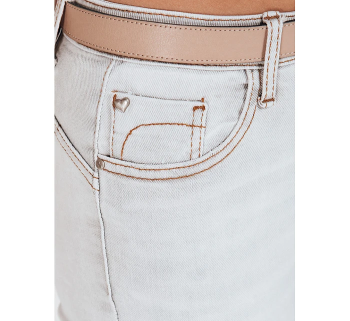 Dámské úzké džíny šedé Dstreet model 21992770 - FashionStreet