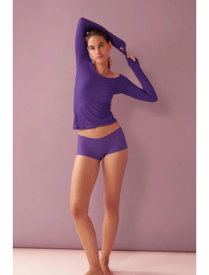 Smart Invisible Boyshort - PURPLE - TRIUMPH PURPLE - TRIUMPH